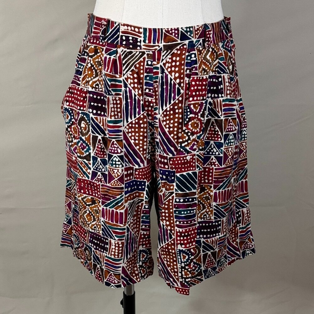 Vintage 1990s THEE New York Milan Silk Shorts